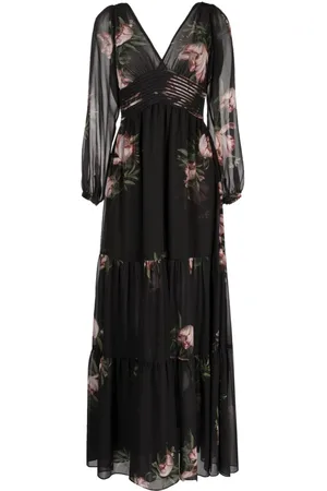 Sachin & Babi Jules floral-print gown