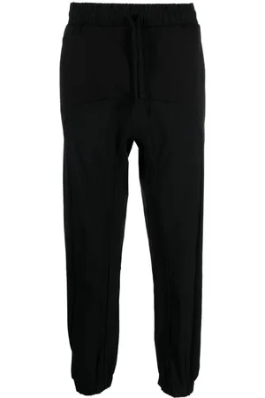 THOM KROM Drawstring tapered-leg track pants