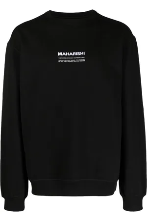 Maharishi Logo-embroidered organic-cotton sweatshirt