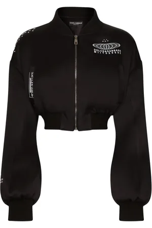 Dolce & Gabbana Logo-print cropped jacket