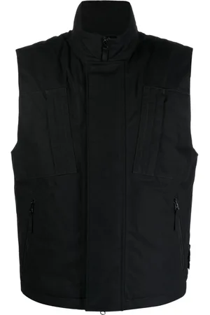 Stone Island Ghost Compass-badge cotton gilet
