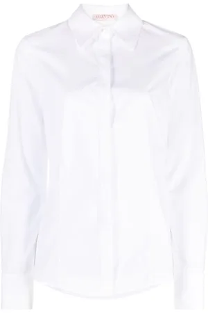 VALENTINO GARAVANI Pointed-collar long-sleeve shirt