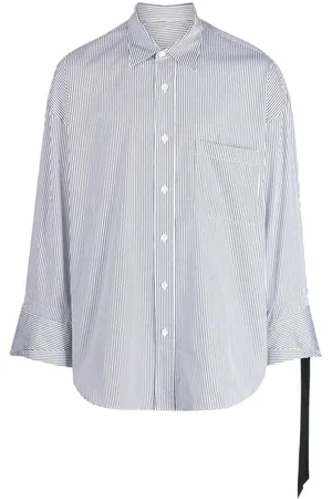 Marina Yee Stripe-pattern cotton shirt