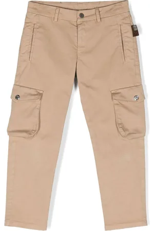 Roberto Cavalli Logo-patch cargo trousers