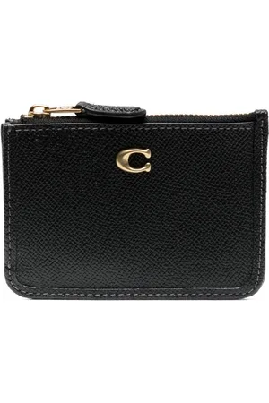 Coach Logo-detail leather wallet