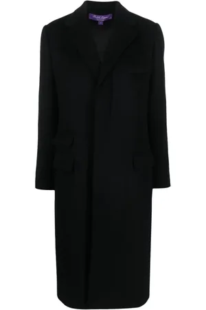 Ralph Lauren Beatrisa single-breasted wool blend coat
