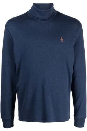 Ralph Lauren Logo-embroidered roll-neck jumper