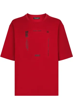 Dolce & Gabbana Text-print cotton T-shirt