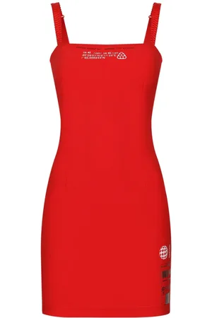 Dolce & Gabbana Square-neck minidress
