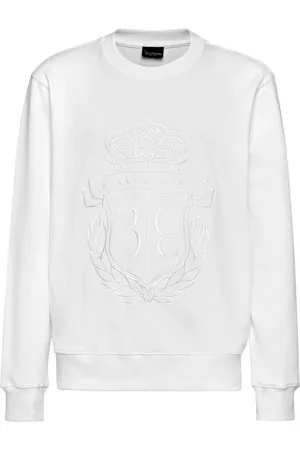 BILLIONAIRE Logo-embroidered cotton sweatshirt
