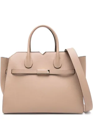 VALEXTRA Medium Milano leather tote bag