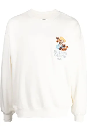 Musium Div. Embroidered cotton sweatshirt