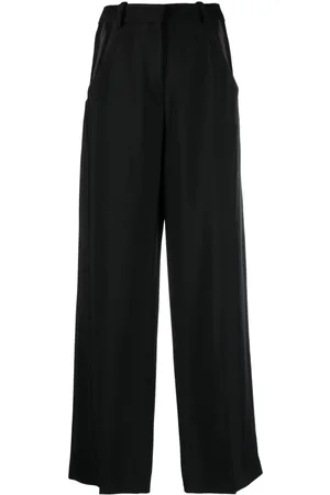 MUGLER Wide-leg cut-out trousers