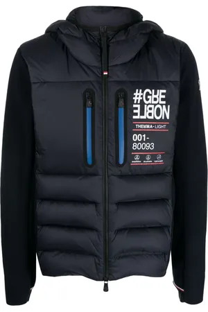 Moncler Logo-print quilted hooded jacket