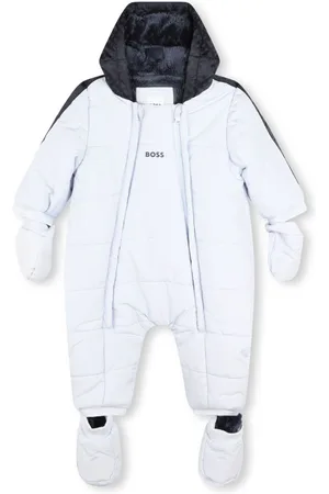 HUGO BOSS Logo-print hooded snowsuit