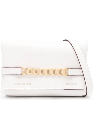 Victoria Beckham Chain-strap leather crossbody bag