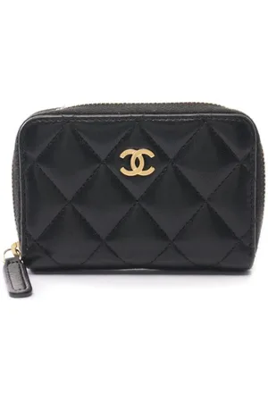 CHANEL Pre-Owned Quilted Heart Coin Purse - Farfetch