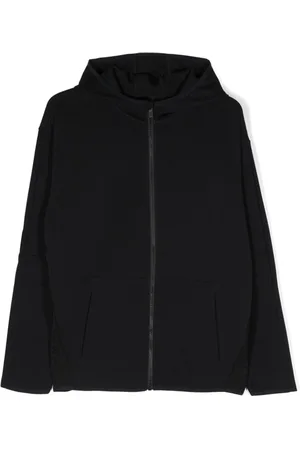 Emporio Armani Logo-embossed hooded jacket