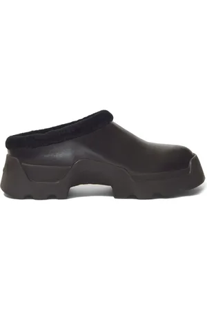 Proenza Schouler Stomp shearling leather mules