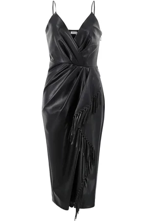 Simkhai Carlee fringe-detailing dress