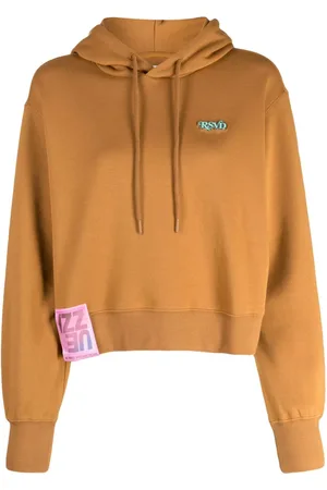 Izzue Logo-patch long-sleeve hoodie