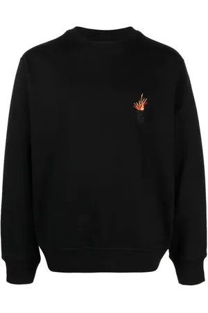 WOOYOUNGMI Volcano-print cotton sweatshirt