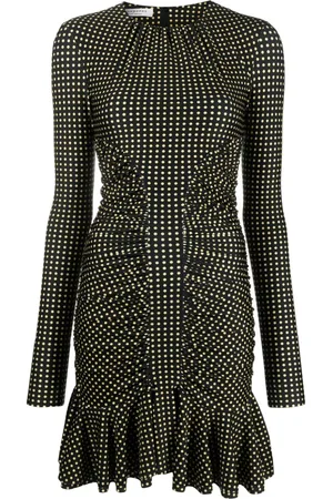 Serafini Polka-dot short dress