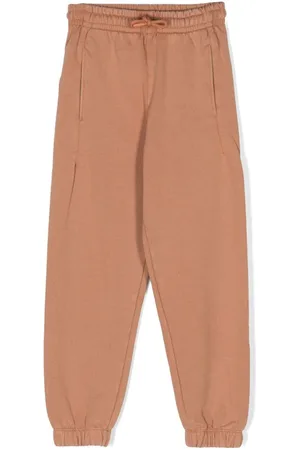 Msgm Logo-patch cotton track pants