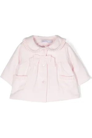 PATACHOU Bow-detail cotton coat