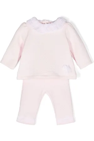 PATACHOU Jacquard-pattern cotton trousers set