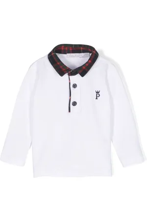 PATACHOU Long-sleeve cotton polo shirt