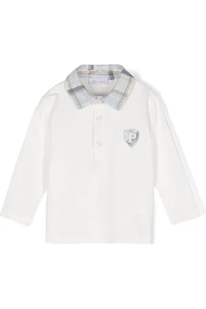 PATACHOU Long-sleeve cotton polo shirt