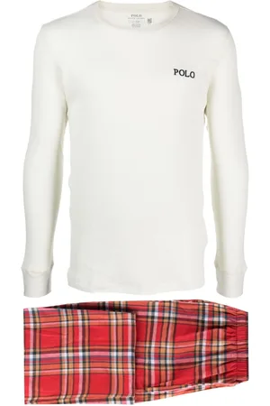 Ralph Lauren Logo-embroidered pajama