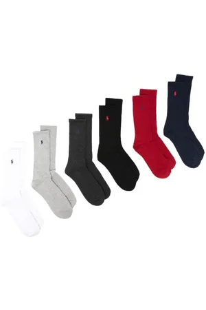 Ralph Lauren Polo Pony ribbed-knit socks (pack of six)