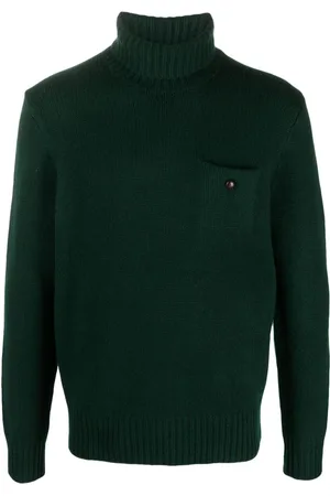 Ralph Lauren Pocket-detail roll-neck jumper