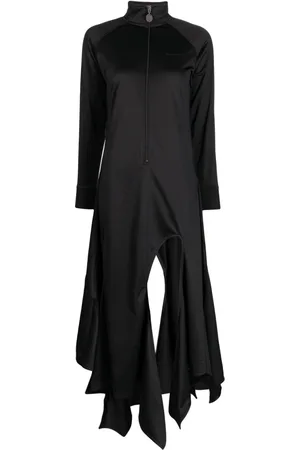 Y / PROJECT Asymmetric zip-up dress