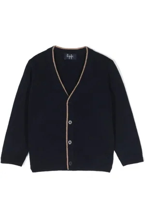 Il gufo V-neck wool cardigan