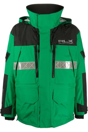 Ralph Lauren Water-repellent logo-print hooded jacket