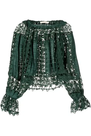 ULLA JOHNSON Kavita lace blouse