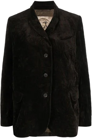 ZIGGY CHEN Single-breasted striped blazer