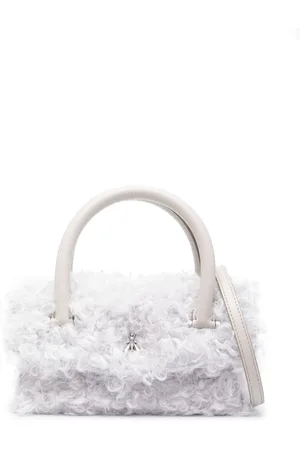 Patrizia Pepe Fly Bamby shearling crossbody bag