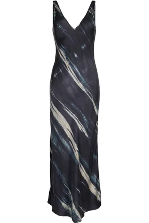 Voz Double V Bias sleeveless dress