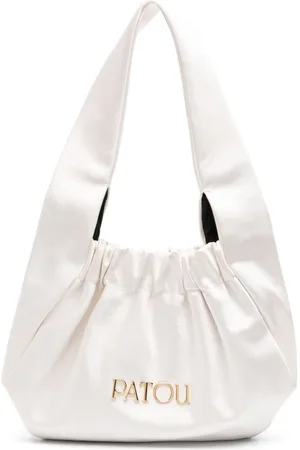 Patou Le Biscuit satin bag
