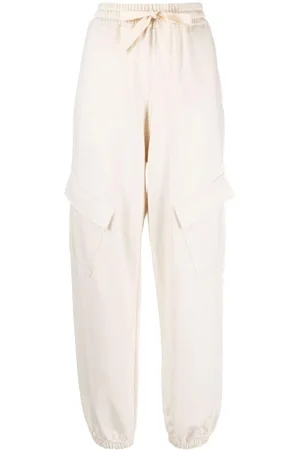 Jil Sander Drawstring-waist cotton track pants