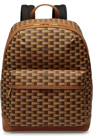 Bally Pennant leather backpack