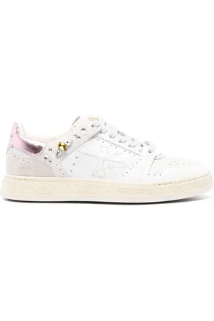 Premiata Quinn perforated leather sneakers
