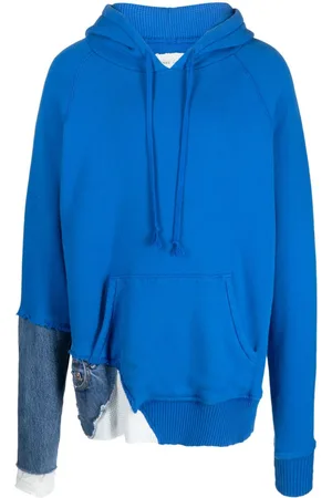 GREG LAUREN Fragment panelled hoodie
