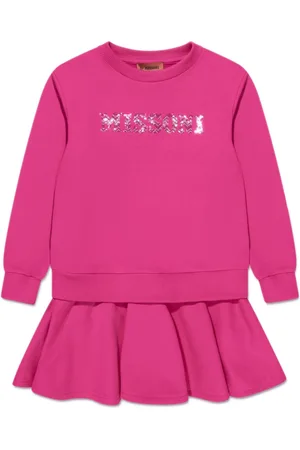 Missoni Logo-embellished layered minidress