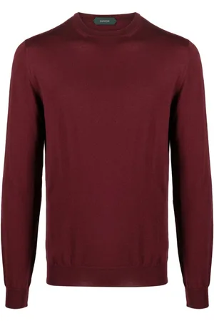 ZANONE Crew-neck fine-knit jumper