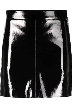 Zadig & Voltaire Jinette vinyl leather miniskirt